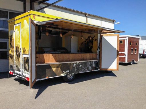 Imbissmobil – FoodTruck mit Gasgenerator